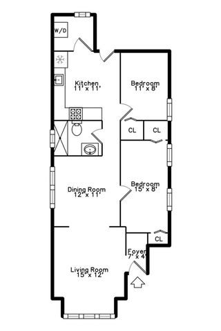 1938 N Rockwell Street 1, Chicago, IL 60647