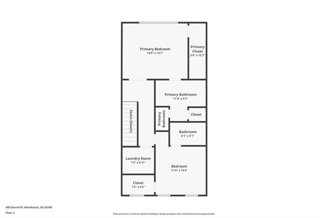 408 Stovall Place, Woodstock, GA 30188