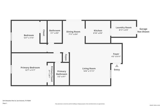 5214 MEADOW RISE ST, San Antonio, TX 78250
