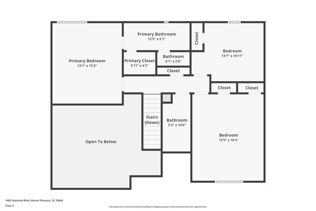 1483 Diamond Boulevard, Mount Pleasant, SC 29466