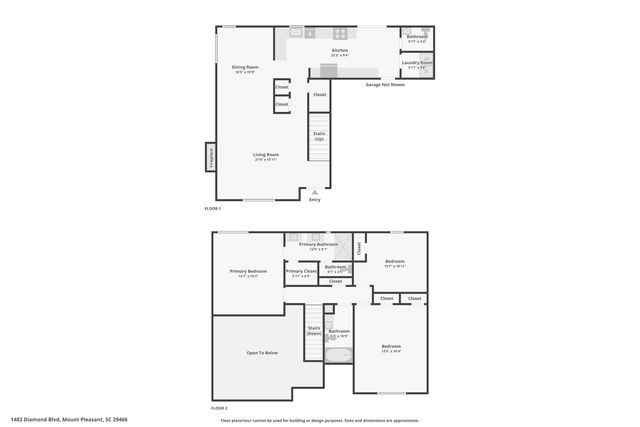 1483 Diamond Boulevard, Mount Pleasant, SC 29466