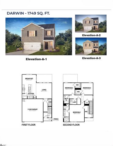 742 North Ivyblake Court, Woodruff, SC 29388