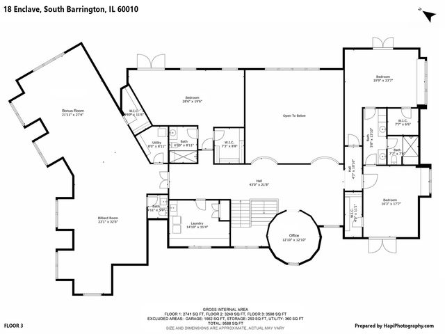 18 Enclave Court, South Barrington, IL 60010
