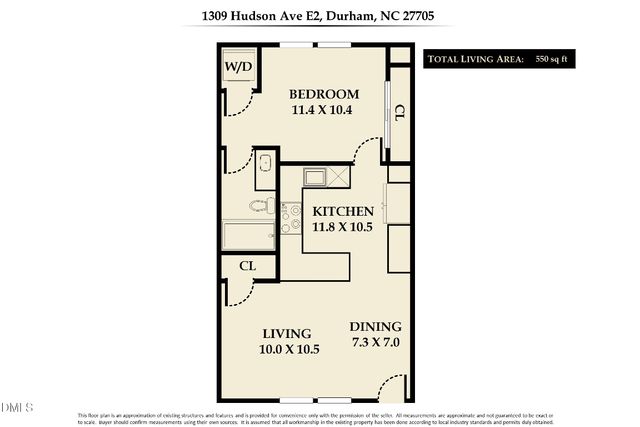 1309 Hudson Avenue E2, Durham, NC 27705