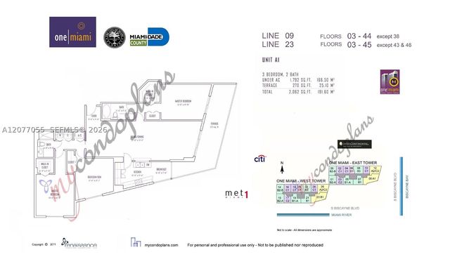 325 S Biscayne Blvd 2723, Miami, FL 33131