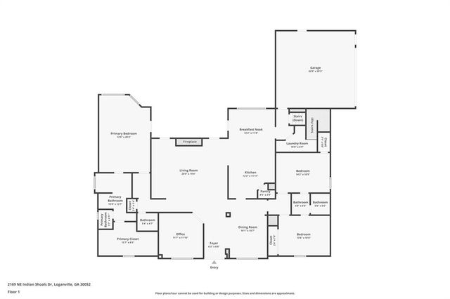 2169 NE Indian Shoals Drive, Loganville, GA 30052