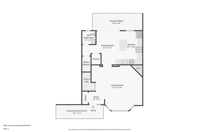 2821 Arona Street, Roseville, MN 55113