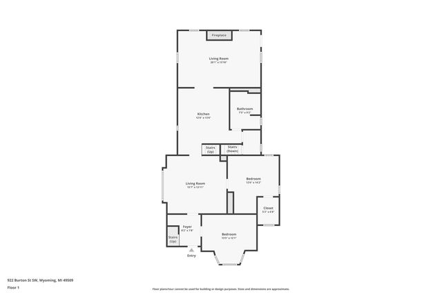 922 Burton Street SW, Wyoming, MI 49509