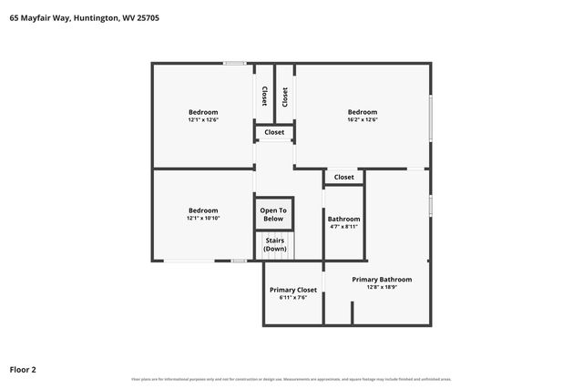65 Mayfair Way, Huntington, WV 25705