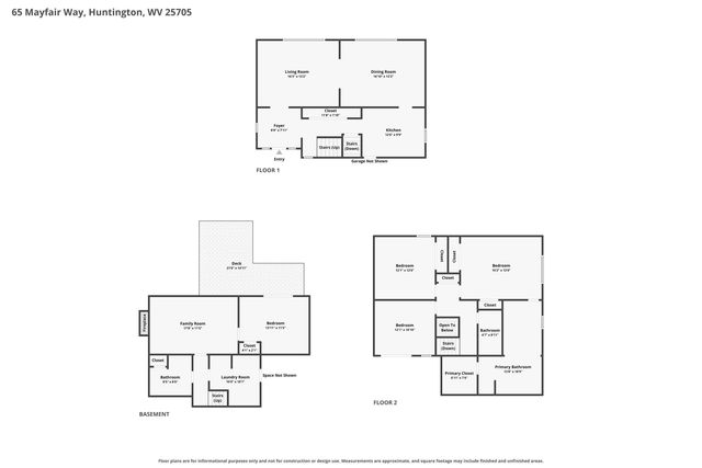 65 Mayfair Way, Huntington, WV 25705