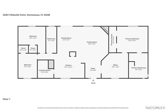 2430 S Wakulla Point, Homosassa, FL 34448