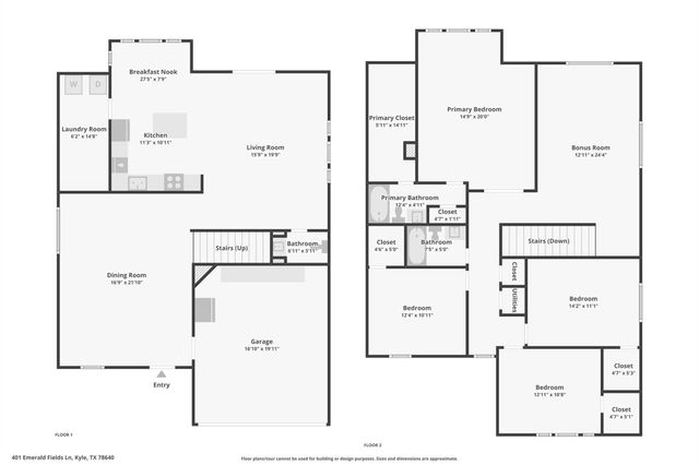 401 Emerald Fields LN, Kyle, TX 78640