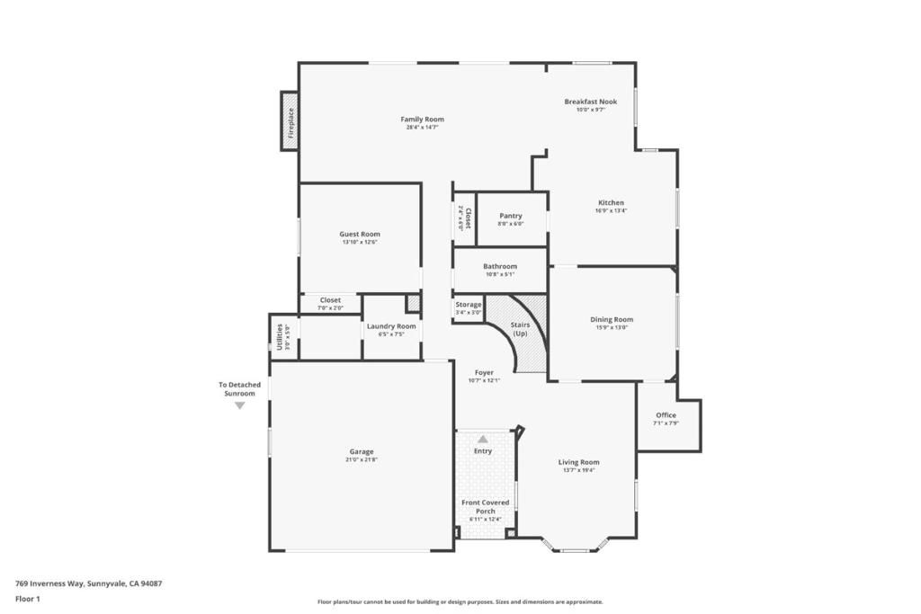 Image 54 of property listing at 769 Inverness Way, Sunnyvale, CA 94087