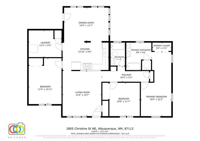 2805 CHRISTINE Street NE, Albuquerque, NM 87112