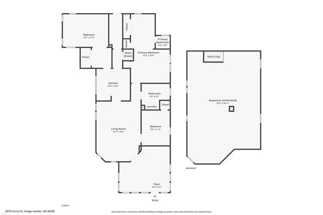 3070 Grove Street, Keego Harbor, MI 48320