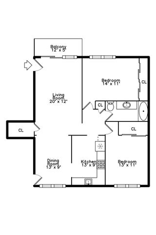 6561 N Harlem Avenue 3E, Chicago, IL 60631