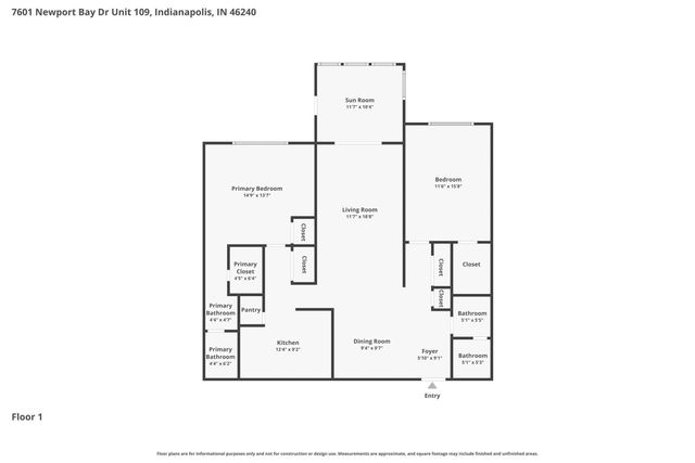 7601 Newport Bay Drive 109, Indianapolis, IN 46240