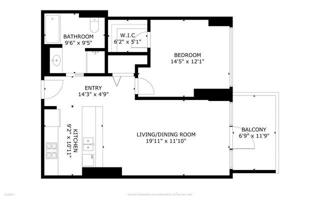 123 S Green Street 702B, Chicago, IL 60607