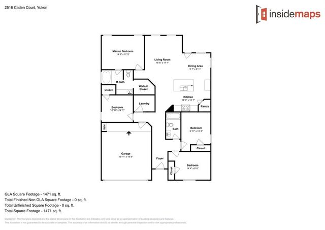 2516 Caden Court, Yukon, OK 73099