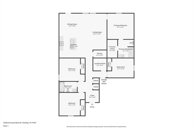 21926 Vernazza Bend Drive, Hockley, TX 77447