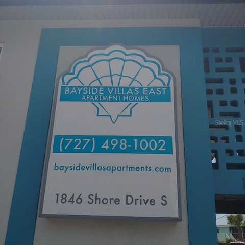 1846 SHORE DRIVE S 107, South Pasadena, FL 33707