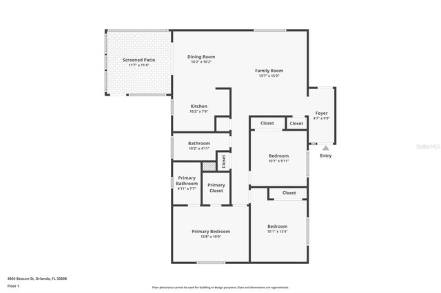 4805 BEACON STREET, Orlando, FL 32808