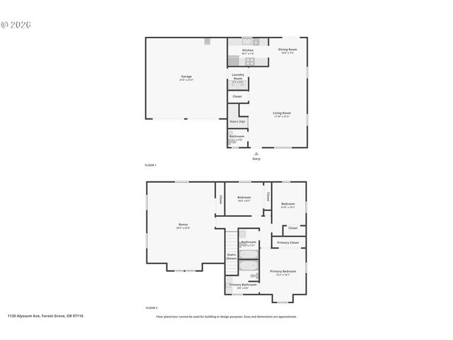 1120 ALYSSUM Ave, Forest Grove, OR 97116