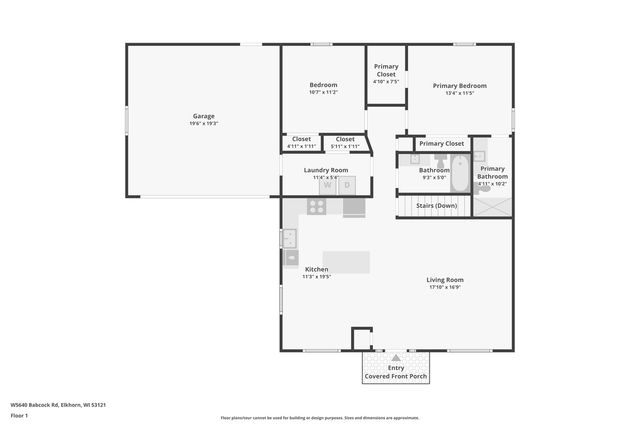 W5640 Babcock ROAD, Elkhorn, WI 53121