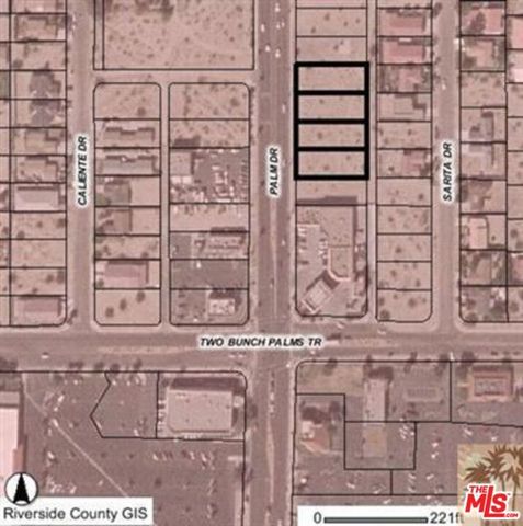 4 commercial lots on Palm Drive, Desert Hot Springs, CA 92240