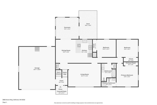 6968 Heron Way, Deforest, WI 53532