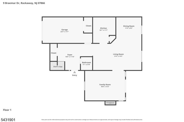 9 Braemar Dr, Rockaway Twp., NJ 07866