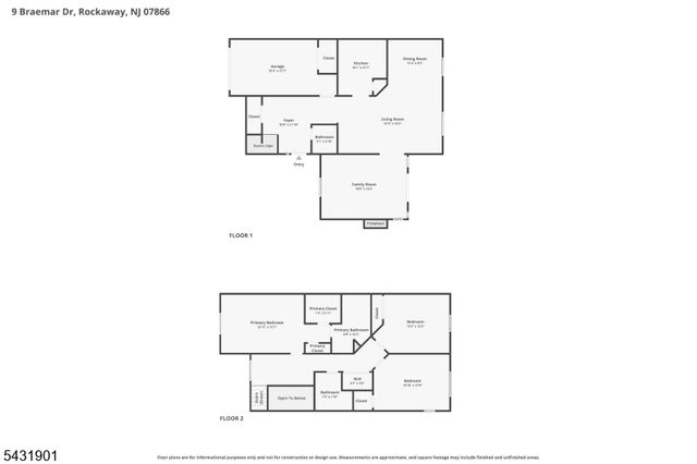 9 Braemar Dr, Rockaway Twp., NJ 07866