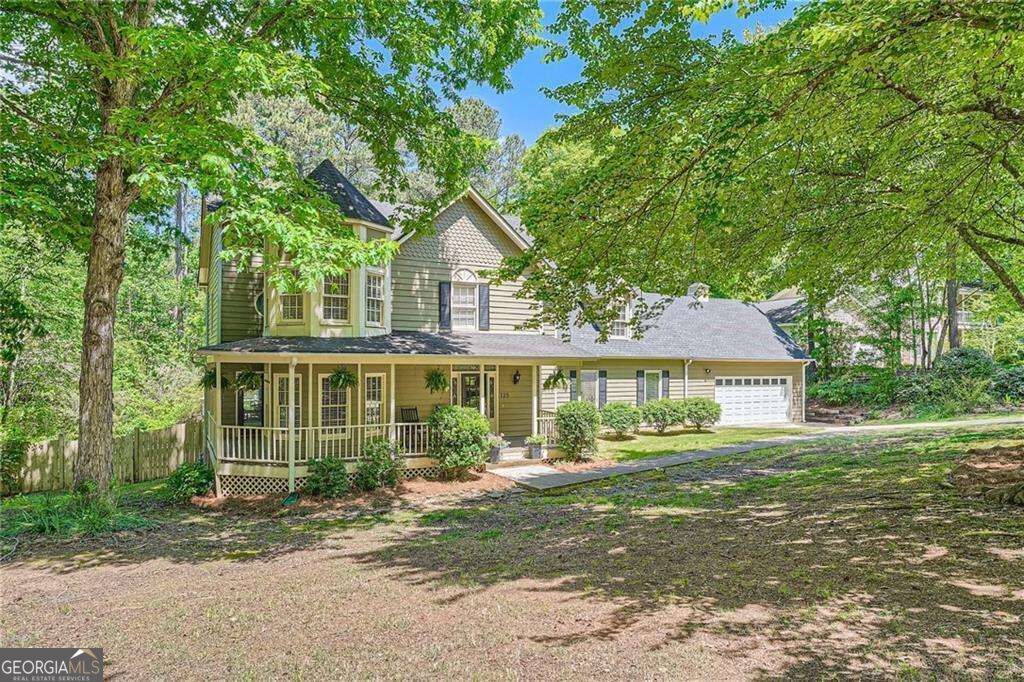 125 Picketts Lake Drive, Acworth, GA 30101 — exterior