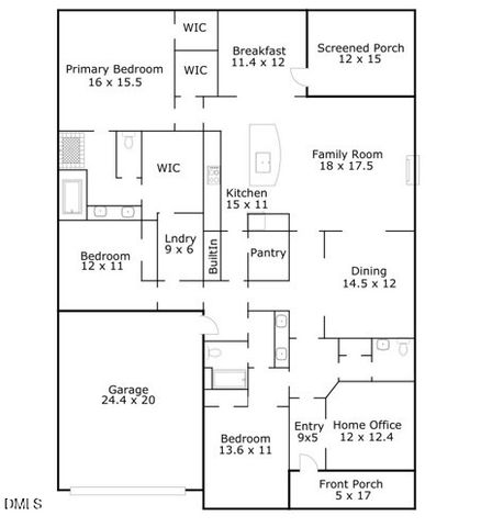 1449 Commons Ford Place, Apex, NC 27539