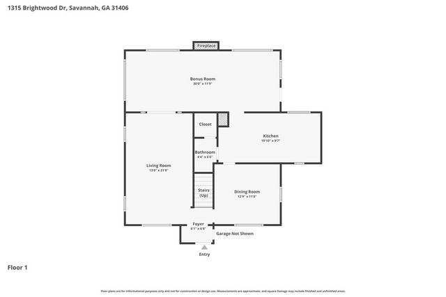 1315 Brightwood Drive, Savannah, GA 31406