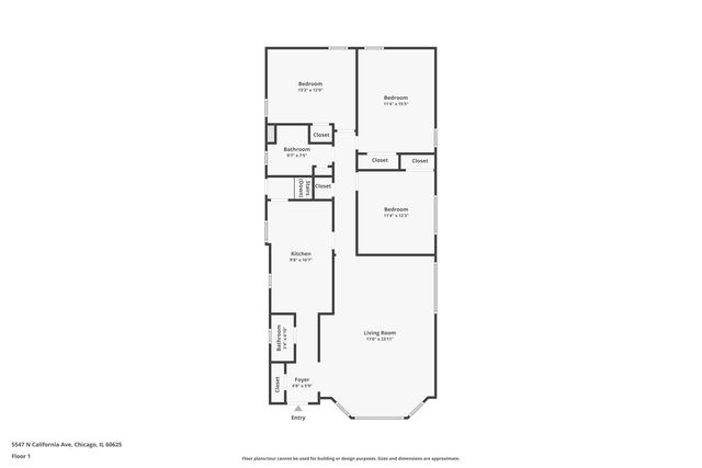 5547 N California Avenue, Chicago, IL 60625