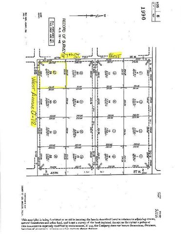 0 47 Street W, Lancaster, CA 93536