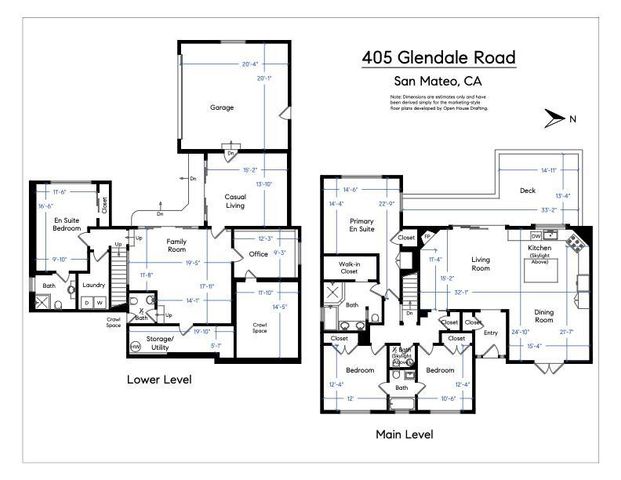405 Glendale Road, San Mateo, CA 94402