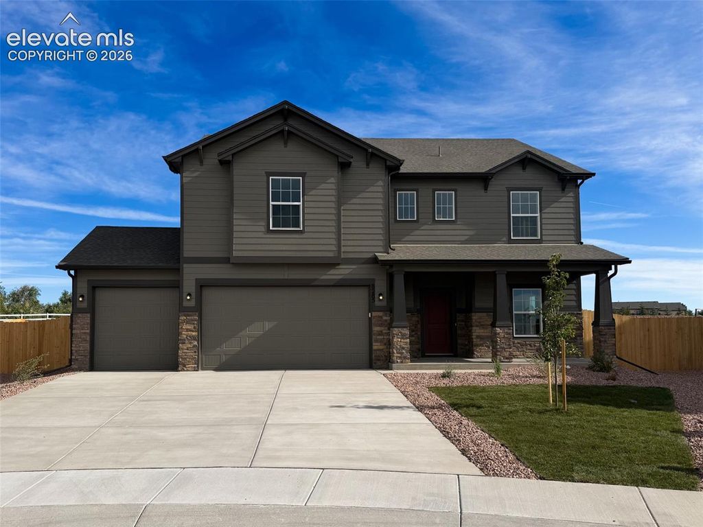 8285 Lemon Grass Road, Falcon, CO 80831 — exterior