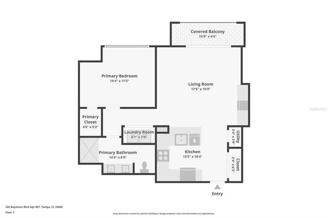 345 BAYSHORE BOULEVARD 907, Tampa, FL 33606