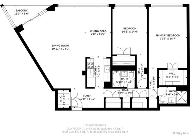 12 Old Mamaroneck Avenue 6C, White Plains, NY 10605