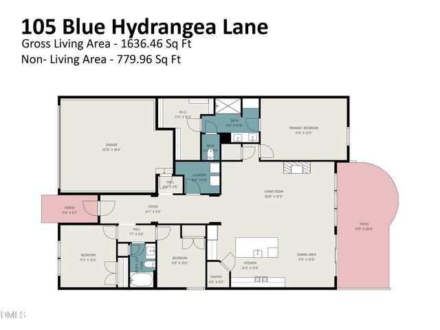 105 Blue Hydrangea Lane, Holly Springs, NC 27540