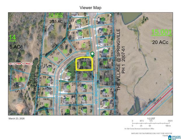 105 FIELDSTONE LANE, Springville, AL 35146