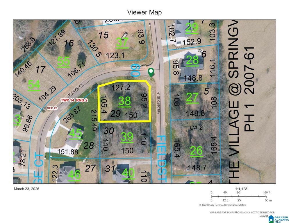 105 FIELDSTONE LANE, Springville, AL 35146