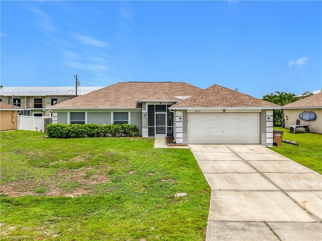 3511 SW 8th PL, CAPE CORAL, FL 33914 — exterior