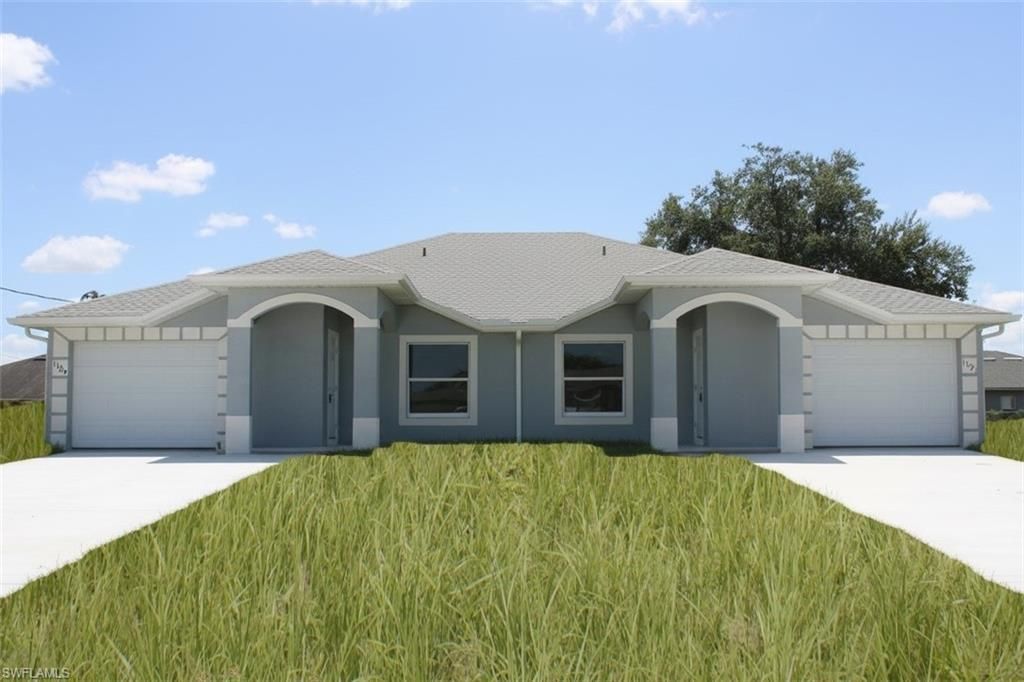 1129/1131 Homer AVE S, LEHIGH ACRES, FL 33973 — exterior
