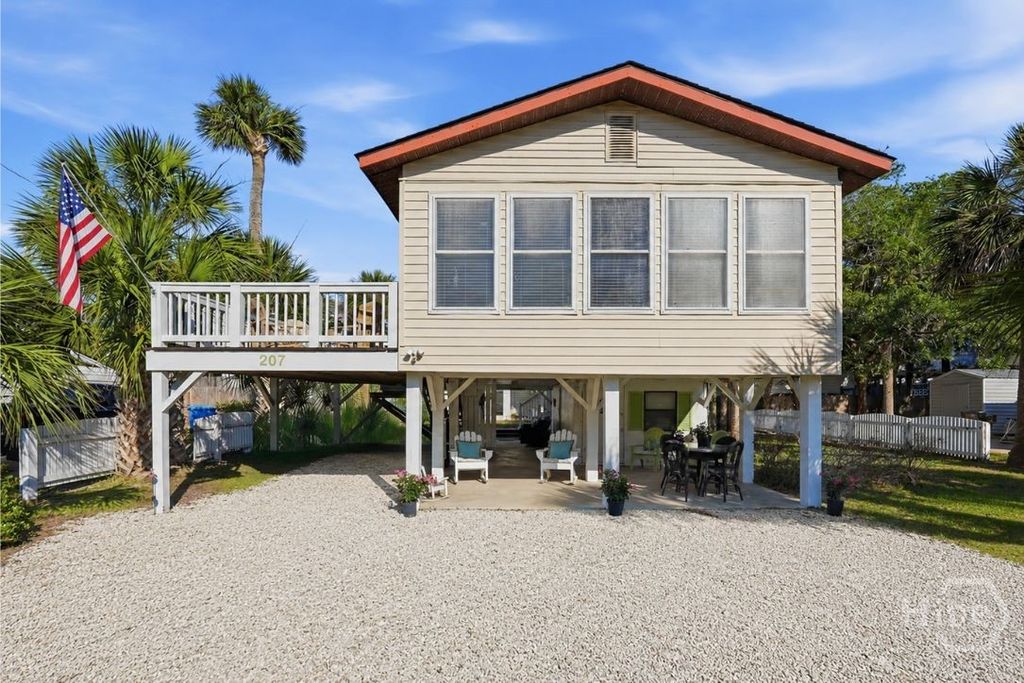 Image 1 of property listing at 207 2nd Avenue, Tybee Island, GA 31328