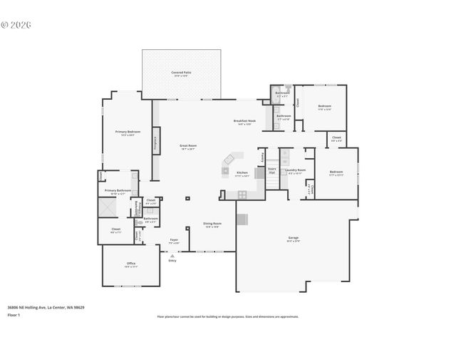 36806 Ne HOLLING Ave, La Center, WA 98629