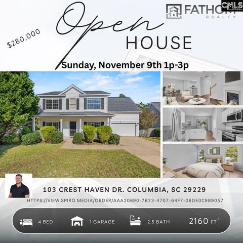 103 Crest Haven Dr, Columbia, SC 29229