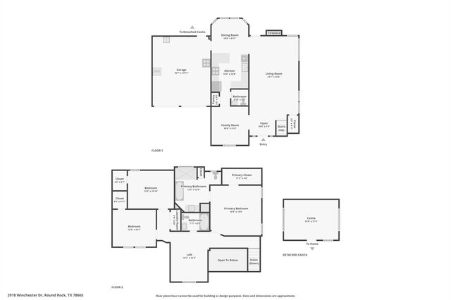 2918 Winchester DR, Round Rock, TX 78665